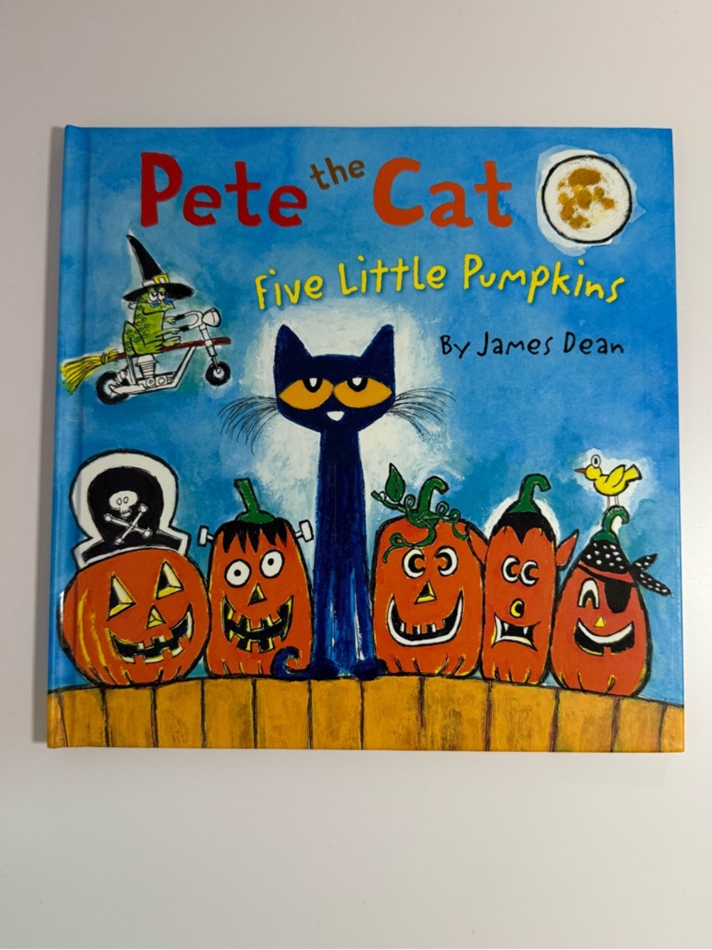 Pete the Cat Five Little Pumpkins - Hardcover Children’s Book
